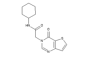N-cyclohexyl-2-(4-ketothieno[3,2-d]pyrimidin-3-yl)acetamide
