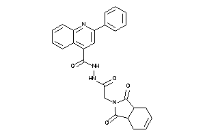 N'-[2-(1,3-diketo-3a,4,7,7a-tetrahydroisoindol-2-yl)acetyl]-2-phenyl-cinchoninohydrazide