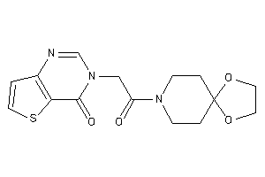 3-[2-(1,4-dioxa-8-azaspiro[4.5]decan-8-yl)-2-keto-ethyl]thieno[3,2-d]pyrimidin-4-one