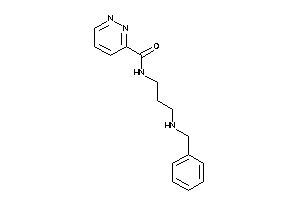 N-[3-(benzylamino)propyl]pyridazine-3-carboxamide