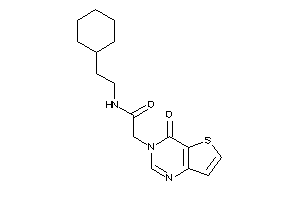 Image of N-(2-cyclohexylethyl)-2-(4-ketothieno[3,2-d]pyrimidin-3-yl)acetamide