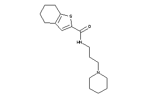 N-(3-piperidinopropyl)-4,5,6,7-tetrahydrobenzothiophene-2-carboxamide