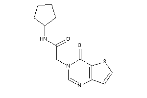 Image of N-cyclopentyl-2-(4-ketothieno[3,2-d]pyrimidin-3-yl)acetamide