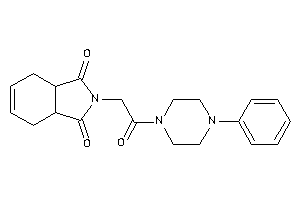 2-[2-keto-2-(4-phenylpiperazino)ethyl]-3a,4,7,7a-tetrahydroisoindole-1,3-quinone