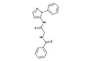 N-[2-keto-2-[(2-phenylpyrazol-3-yl)amino]ethyl]benzamide