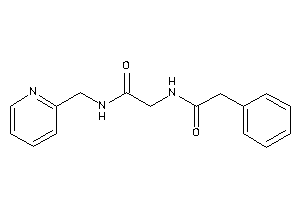 2-[(2-phenylacetyl)amino]-N-(2-pyridylmethyl)acetamide