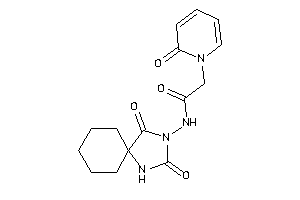 N-(2,4-diketo-1,3-diazaspiro[4.5]decan-3-yl)-2-(2-keto-1-pyridyl)acetamide