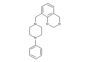 1-(4H-1,3-benzodioxin-8-ylmethyl)-4-phenyl-piperazine