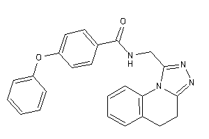 Image of N-(4,5-dihydro-[1,2,4]triazolo[4,3-a]quinolin-1-ylmethyl)-4-phenoxy-benzamide
