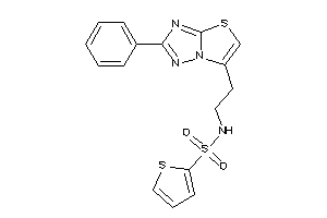Image of N-[2-(2-phenylthiazolo[2,3-e][1,2,4]triazol-6-yl)ethyl]thiophene-2-sulfonamide