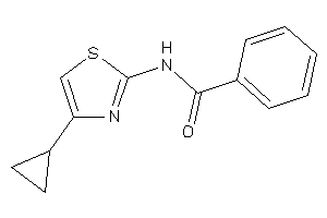 N-(4-cyclopropylthiazol-2-yl)benzamide