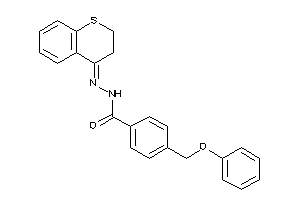 4-(phenoxymethyl)-N-(thiochroman-4-ylideneamino)benzamide