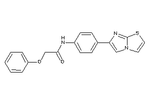 N-(4-imidazo[2,1-b]thiazol-6-ylphenyl)-2-phenoxy-acetamide