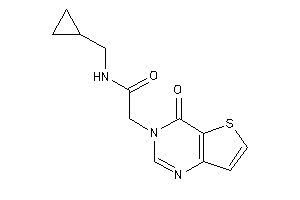 N-(cyclopropylmethyl)-2-(4-ketothieno[3,2-d]pyrimidin-3-yl)acetamide