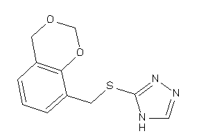 3-(4H-1,3-benzodioxin-8-ylmethylthio)-4H-1,2,4-triazole