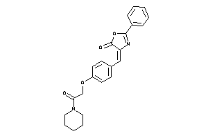 4-[4-(2-keto-2-piperidino-ethoxy)benzylidene]-2-phenyl-2-oxazolin-5-one