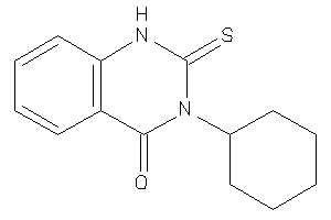 3-cyclohexyl-2-thioxo-1H-quinazolin-4-one