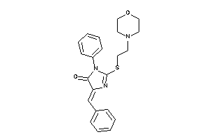 5-benzal-2-(2-morpholinoethylthio)-3-phenyl-2-imidazolin-4-one
