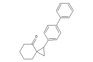 1-(4-phenylphenyl)spiro[2.5]octan-8-one