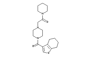 1-piperidino-2-[4-(4,5,6,7-tetrahydrobenzothiophene-3-carbonyl)piperazino]ethanone