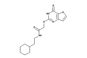N-(2-cyclohexylethyl)-2-[(4-keto-3H-thieno[3,2-d]pyrimidin-2-yl)thio]acetamide