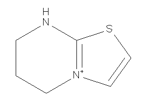 5,6,7,8-tetrahydrothiazolo[3,2-a]pyrimidin-4-ium