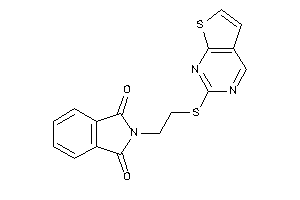 2-[2-(thieno[2,3-d]pyrimidin-2-ylthio)ethyl]isoindoline-1,3-quinone