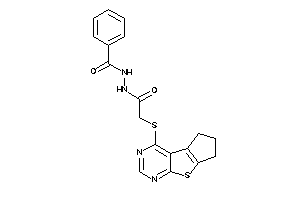 N'-[2-(BLAHylthio)acetyl]benzohydrazide