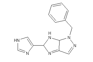 Image of 1-benzyl-5-(1H-imidazol-4-yl)-6,6a-dihydro-5H-pyrazolo[3,4-d]imidazole