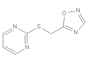 Image of 5-[(2-pyrimidylthio)methyl]-1,2,4-oxadiazole