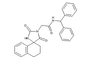 N-benzhydryl-2-(2,5-diketospiro[imidazolidine-4,1'-tetralin]-1-yl)acetamide