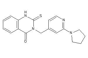 3-[(2-pyrrolidino-4-pyridyl)methyl]-2-thioxo-1H-quinazolin-4-one