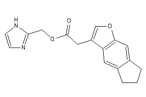 2-(6,7-dihydro-5H-cyclopenta[f]benzofuran-3-yl)acetic Acid 1H-imidazol-2-ylmethyl Ester