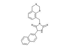 3-(4H-1,3-benzodioxin-8-ylmethyl)-5-(2-naphthyl)hydantoin