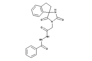 N'-[2-(2,5-diketospiro[imidazolidine-4,1'-indane]-1-yl)acetyl]benzohydrazide