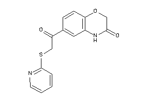 6-[2-(2-pyridylthio)acetyl]-4H-1,4-benzoxazin-3-one