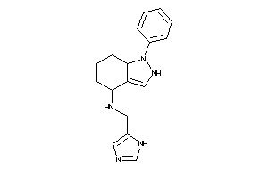 Image of 1H-imidazol-5-ylmethyl-(1-phenyl-2,4,5,6,7,7a-hexahydroindazol-4-yl)amine
