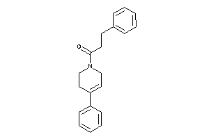 3-phenyl-1-(4-phenyl-3,6-dihydro-2H-pyridin-1-yl)propan-1-one