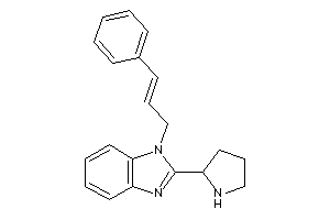 1-cinnamyl-2-pyrrolidin-2-yl-benzimidazole