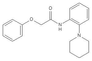 2-phenoxy-N-(2-piperidinophenyl)acetamide