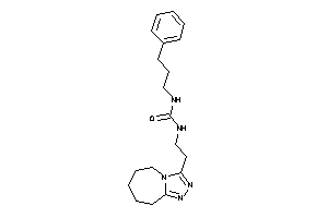 1-(3-phenylpropyl)-3-[2-(6,7,8,9-tetrahydro-5H-[1,2,4]triazolo[4,3-a]azepin-3-yl)ethyl]urea