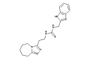 1-(1H-benzimidazol-2-ylmethyl)-3-[2-(6,7,8,9-tetrahydro-5H-[1,2,4]triazolo[4,3-a]azepin-3-yl)ethyl]urea