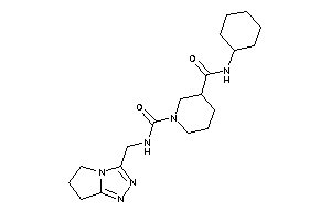 N'-cyclohexyl-N-(6,7-dihydro-5H-pyrrolo[2,1-c][1,2,4]triazol-3-ylmethyl)piperidine-1,3-dicarboxamide