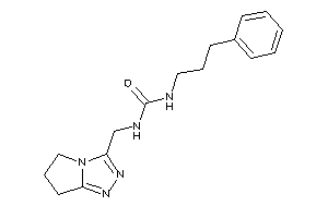 1-(6,7-dihydro-5H-pyrrolo[2,1-c][1,2,4]triazol-3-ylmethyl)-3-(3-phenylpropyl)urea