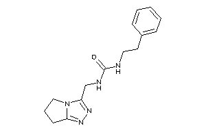 1-(6,7-dihydro-5H-pyrrolo[2,1-c][1,2,4]triazol-3-ylmethyl)-3-phenethyl-urea