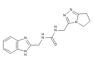 1-(1H-benzimidazol-2-ylmethyl)-3-(6,7-dihydro-5H-pyrrolo[2,1-c][1,2,4]triazol-3-ylmethyl)urea