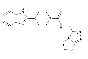 N-(6,7-dihydro-5H-pyrrolo[2,1-c][1,2,4]triazol-3-ylmethyl)-4-(1H-indol-2-yl)piperidine-1-carboxamide