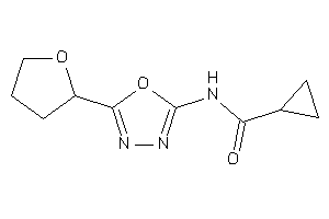 N-[5-(tetrahydrofuryl)-1,3,4-oxadiazol-2-yl]cyclopropanecarboxamide