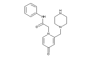 2-[4-keto-2-(piperazinomethyl)-1-pyridyl]-N-phenyl-acetamide