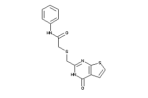 2-[(4-keto-3H-thieno[2,3-d]pyrimidin-2-yl)methylthio]-N-phenyl-acetamide